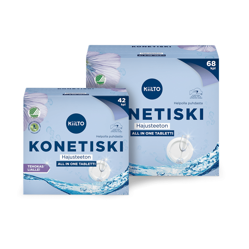Kiilto All in 1 konetiskitabletti Hajusteeton